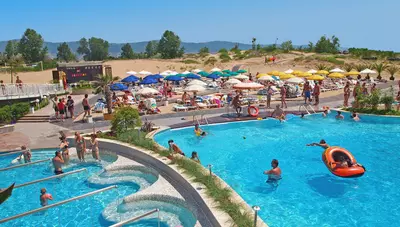 Bulharsko - Slnečné pobrežie - Hotel Nessebar Beach - bazén Bulharsko - Slnečné pobrežie - Hotel Nessebar Beach - bazén