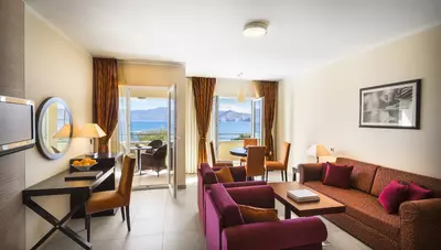 Chorvátsko - ostrov Krk - Baška - Atrium Baška Residence - suita Superior 2+2