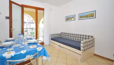 Villaggio Orchidea apartmán C4+2 denná miestnosť