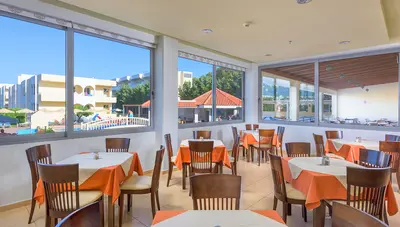 Rhodos - Kolymbia - Hotel Memphis Beach - reštaurácia
