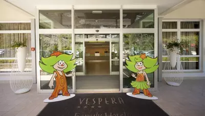 Chorvátsko - ostrov Lišinj - Mali Lošinj - hotel Vespera - vstup do hotela