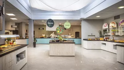 Chorvátsko - ostrov Krk - Baška - hotel Corinthia Baška - reštaurácia