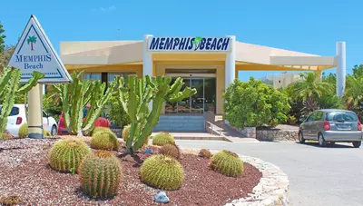 Rhodos - Kolymbia - Hotel Memphis Beach - vstup do hotela