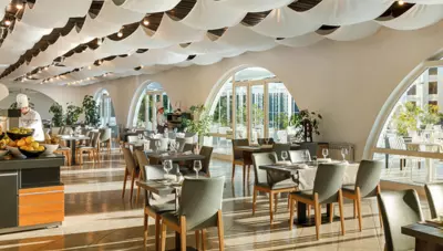 Chorvátsko - o.Krk - Njivice - Magal Hotel by Aminess - reštaurácia