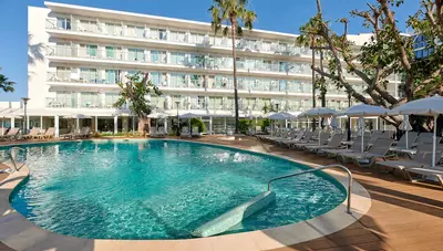 Mallorca - Port d'Alcudia - hotel Alua Boccaccio - hotel s bazénom