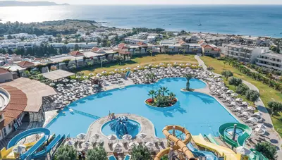 Rhodos - Kiotari - hotel Lindos Imperial Resort - tobogany