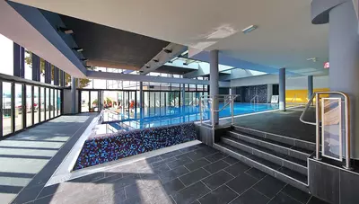 Chorvátsko - Biograd na Moru - hotel Ilirija - vnútorný bazén Chorvátsko - Biograd na Moru - hotel Ilirija - vnútorný bazén