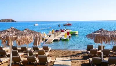 Grécko - Kréta - Bali - Hotel Resol - pláž Grécko - Kréta - Bali - Hotel Resol - pláž