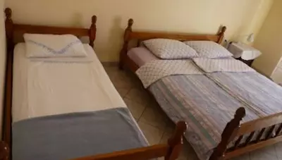 Chorvátsko - Turanj - Apartmán Jena - spálňa