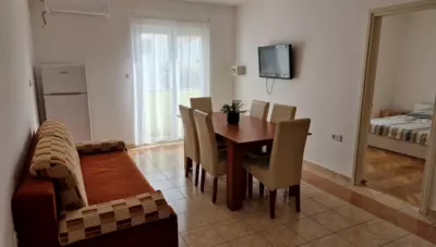 Chorvátsko - Vodice - Srima - apartmány Poseidon - denná miestnosť Chorvátsko - Vodice - Srima - apartmány Poseidon - denná miestnosť