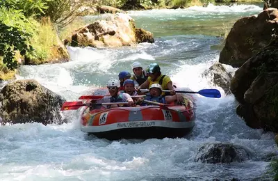 Rieka Cetina - rafting na rieke