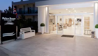 Rhodos - Pefkos - hotel Pefkos Breeze Family Resort - vstup Rhodos - Pefkos - hotel Pefkos Breeze Family Resort - vstup