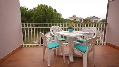 Taliansko - Lignano - Sabbiadoro - Rezidencia - Park - apartmán - B2+2 - balkón Taliansko - Lignano - Sabbiadoro - Rezidencia - Park - apartmán - B2+2 - balkón