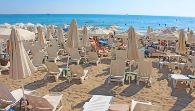 Turecko - Side - Hotel Side Bay - pláž Turecko - Side - Hotel Side Bay - pláž