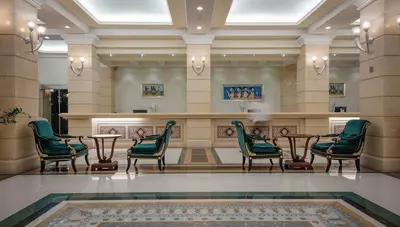 Rhodos - Kiotari - hotel Lindos Imperial Resort - recepcia