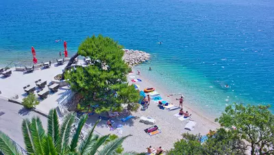 Chorvátsko - Podgora - Hotel Sirena - výhľad