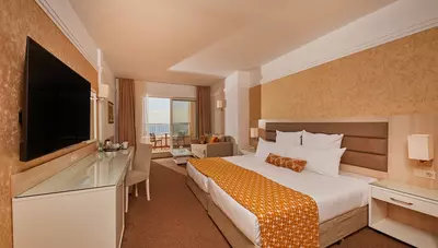 Bulharsko - Slnečné pobrežie - hotel Dreams Sunny Beach Resort & Spa - dvojlôžková izba Deluxe priamo orientovaná na morskú stranu