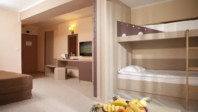 Bulharsko - Slnečné pobrežie - Evrika Beach Club Hotel - rodinná izba s poschodovou posteľou Bulharsko - Slnečné pobrežie - Evrika Beach Club Hotel - rodinná izba s poschodovou posteľou