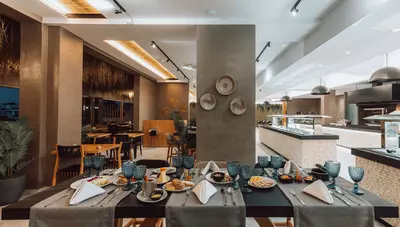 Kréta - Kavros - Eliros Mare Beachfront Poem - hlavná reštaurácia Kréta - Kavros - Eliros Mare Beachfront Poem - hlavná reštaurácia