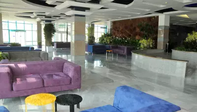 Bulharsko - Slnečné pobrežie - Hotel Burgas Beach - lobby Bulharsko - Slnečné pobrežie - Hotel Burgas Beach - lobby