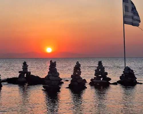Rhodos - Faliraki - Ľubica Vonkomerová - Východ slnka