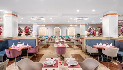 Turecko - Side - Side Story Hotel & Spa - reštaurácia