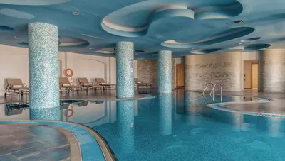 Rhodos - Kiotari - hotel Lindos Imperial Resort - vnútorný bazén