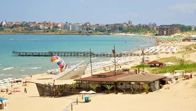 Bulharsko - Slnečné pobrežie - Hotel Burgas Beach - pláž Bulharsko - Slnečné pobrežie - Hotel Burgas Beach - pláž