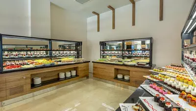 Turecko - Alanya - Hotel Lonicera Premium - bufetové stoly Turecko - Alanya - Hotel Lonicera Premium - bufetové stoly