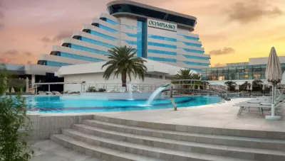 Chorvátsko - Vodice - Hotel Olympia Sky - areál Chorvátsko - Vodice - Hotel Olympia Sky - areál