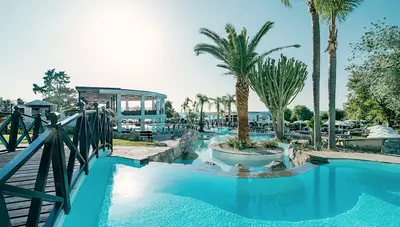 Grécko - Rhodos - Faliraki - hotel Calypso Beach - areál hotela