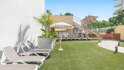 Španielsko-Mallorca-Can Picafort-Hotel Nordeste Playa-terasa Španielsko-Mallorca-Can Picafort-Hotel Nordeste Playa-terasa