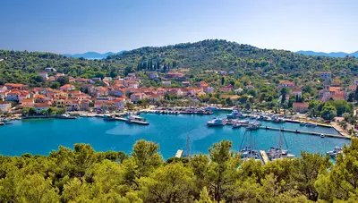 Chorvátsko - ostrov Ugljan - Kukljica - Holiday Park Zelena Punta Chorvátsko - ostrov Ugljan - Kukljica - Holiday Park Zelena Punta