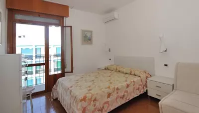 Taliansko - Bibione - Spiaggia - Apartmány Laguna Piccola - spálňa (apartmán B)