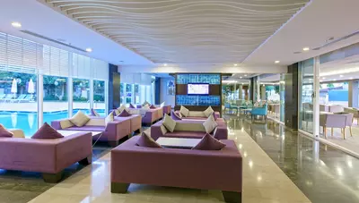 Turecko - Avsallar - Hotel Lonicera West - lobby