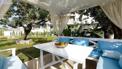 Kréta - Bali - Bali Star Resort - záhrada