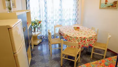 Lignano Riviera - Apartmány Meridiana - jedáleň Lignano Riviera - Apartmány Meridiana - jedáleň
