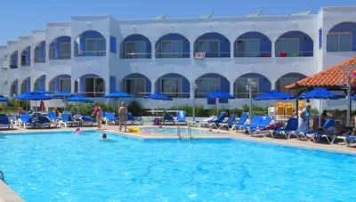 Rhodos - Kolymbia - Hotel Kolymbia Sun - hotel s bazénom