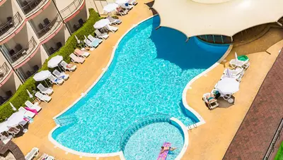 Bulharsko - Slnečné pobrežie - Hotel Astoria - bazén Bulharsko - Slnečné pobrežie - Hotel Astoria - bazén