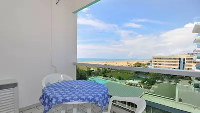 Taliansko - Bibione - Rezidencia Luxor - štúdio A3 - balkón