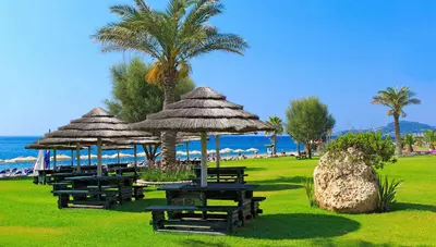 Rhodos - Faliraki - Hotel Rhodos Palladium - záhrada