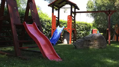 Chorvátsko - Biograd na Moru - San Antonio Resort - detské ihrisko Chorvátsko - Biograd na Moru - San Antonio Resort - detské ihrisko