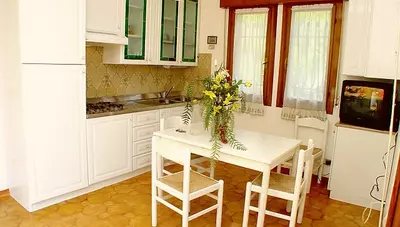 Lignano Riviera - Villa Luciana - apt C4 kuchyňa Lignano Riviera - Villa Luciana - apt C4 kuchyňa