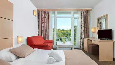 Chorvátsko - o.Krk - Njivice - Magal Hotel by Aminess - suita Superior