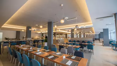 Chorvátsko - Medulin - hotel Arena Holiday - reštaurácia Chorvátsko - Medulin - hotel Arena Holiday - reštaurácia