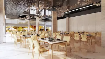 Chorvátsko - Pag - Novalja - hotel Liberty S - reštaurácia