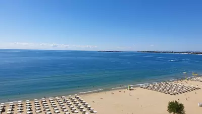 Bulharsko - Slnečné pobrežie - Hotel Bellevue - pláž
