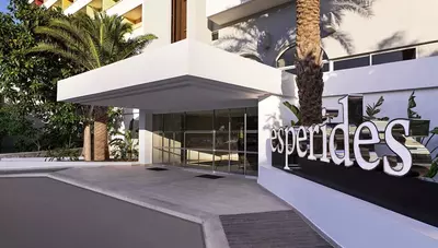 Rhodos - Faliraki - Esperides Beach Resort - vstup Rhodos - Faliraki - Esperides Beach Resort - vstup