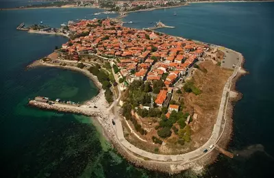 Nessebar - pohľad na historické mesto