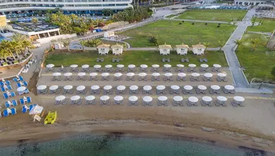 Turecko - Alanya - Hotel Lonicera Premium - pláž Turecko - Alanya - Hotel Lonicera Premium - pláž